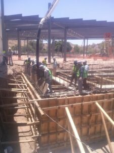 Construcción de cisterna en Galerias Mall