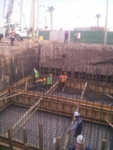 Construcción de cisterna en Galerias Mall