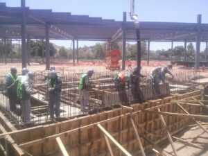 Construcción de cisterna en Galerias Mall