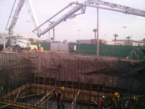 Construcción de cisterna en Galerias Mall