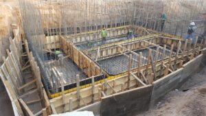 Construcción de cisterna en Galerias Mall