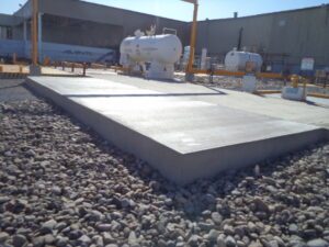 Piso de tanque refrigerante Planta Ford