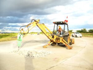 Renovación de losas en Área de pista. Aeropuerto de Hermosillo