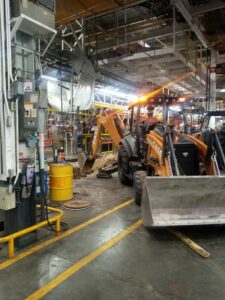 Construcción de nuevas fosas en estación n° 625