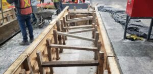 Construcción de nuevas fosas en estación n° 625